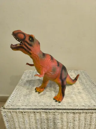 Lote dinosaurios goma grandes