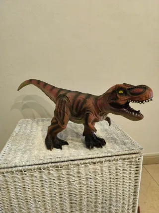 Lote dinosaurios goma grandes