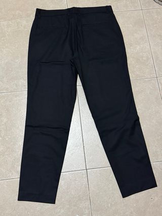 Pantalones Chinos Bershka Negros Hombre