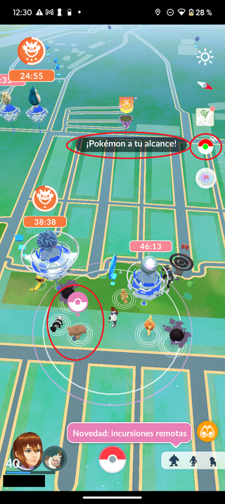 Pokemon Go Plus automática