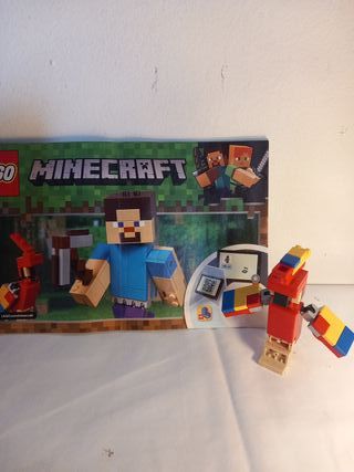 LEGO Minecraft 21148 Steve con Creeper