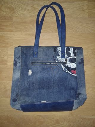 Bolso Desigual vaquero Mickey Mouse