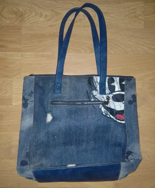 Bolso Desigual vaquero Mickey Mouse