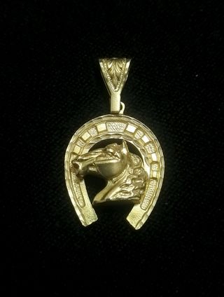 Colgante Caballo Oro 18k