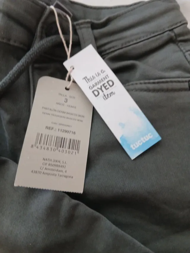 Pantalón Tuc Tuc gris