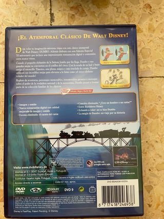 Colección 8 Películas Disney DVD (Español)