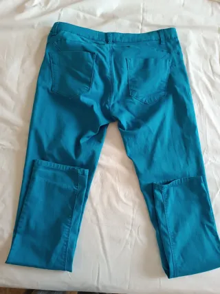 Pantaloni donna azzurro