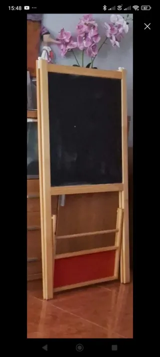 Pizarra infantil de madera