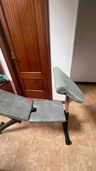 Banco de pesas Domyos ajustable