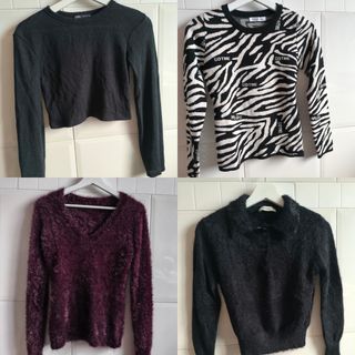 Pack 4 jerseys punto talla S