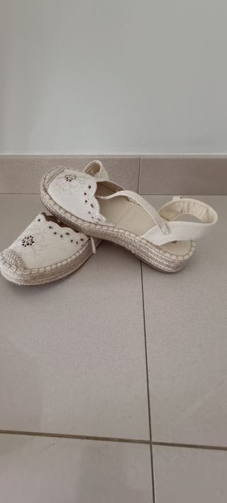 Alpargatas niña Zara Talla 34!!