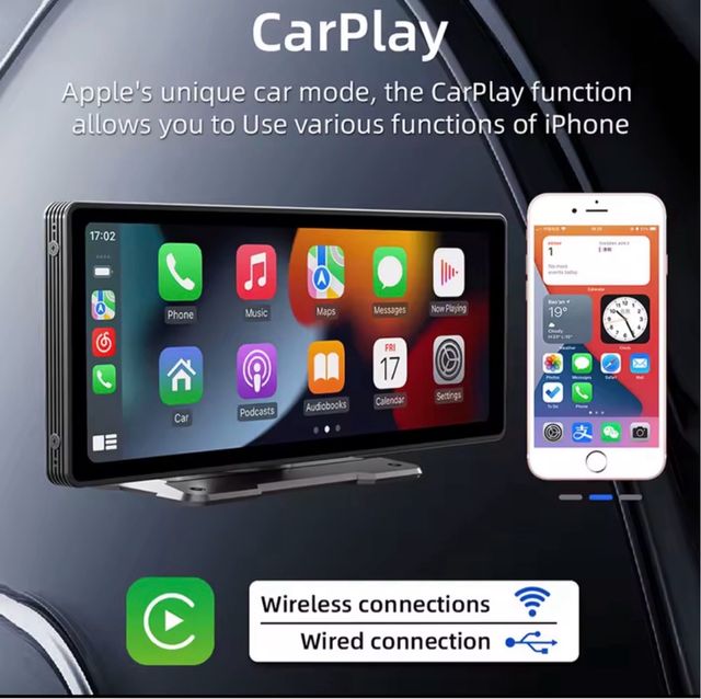 CarPlay Inalámbrico Android Auto 10,26”