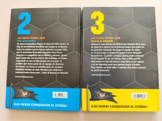 2 Livros - Las Fieras Fútbol Club