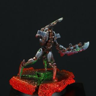 Necron Destructor Warhammer 40K Pintado