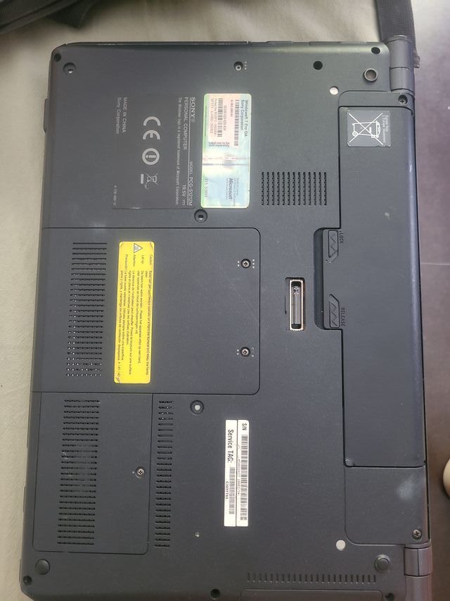 Sony VAIO portátil para piezas