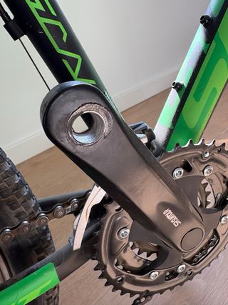 Bicicleta Scott JR 24 Negra y Verde
