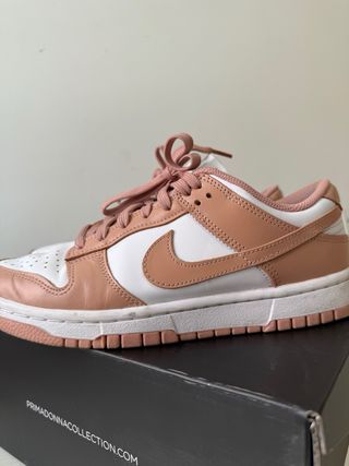 Nike Dunk Low Rosa Bianco Donna Tg 38