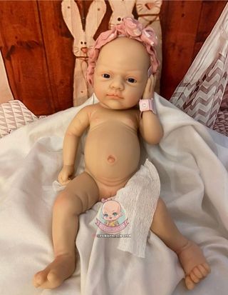 Muñeca de silicona entera realista