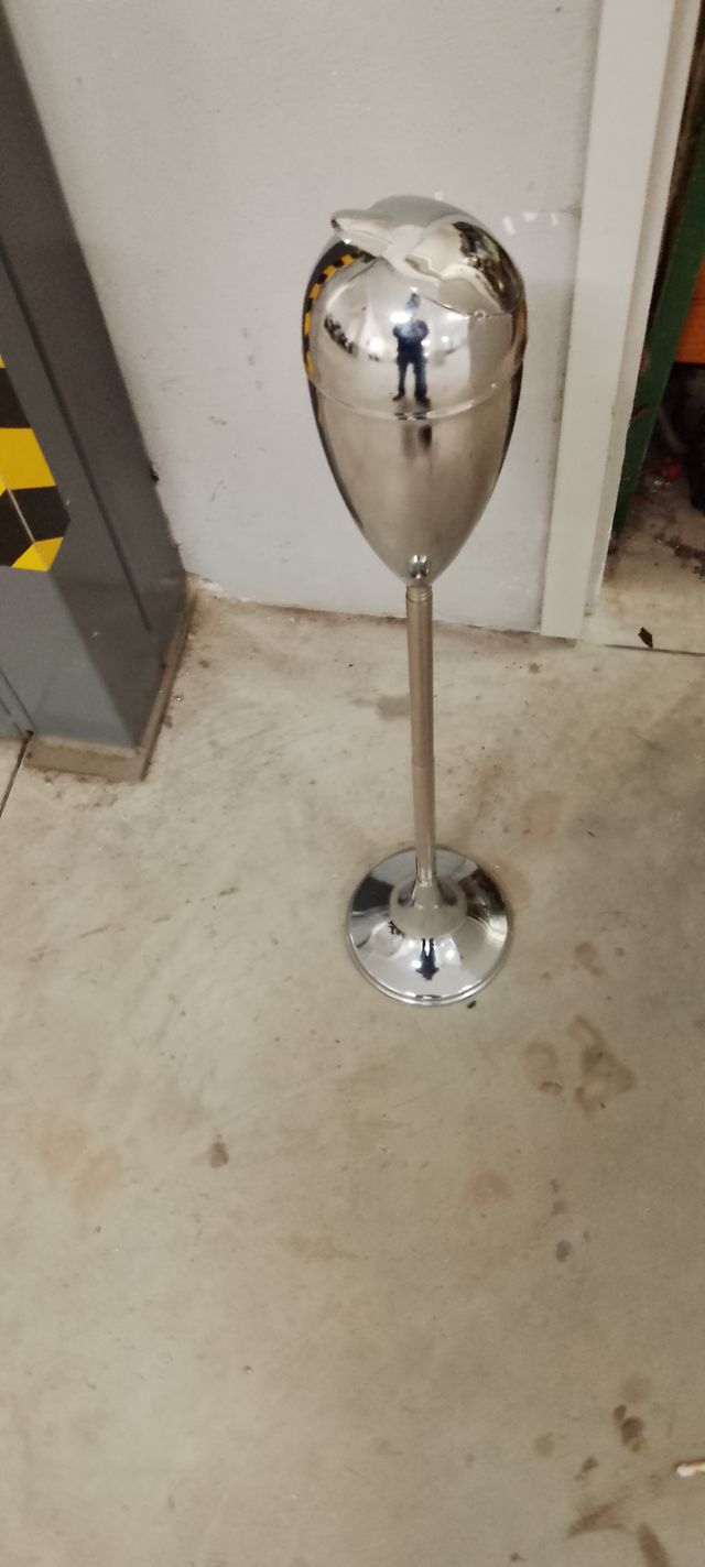 Posacenere telescopico in acciaio inox