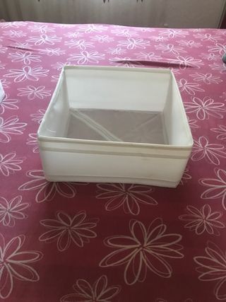 Cajas organizadoras plegables de tela