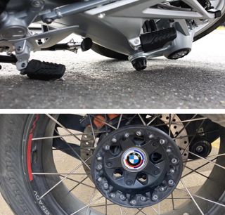 Tope cardán + tapa Aniversario buje motos BMW