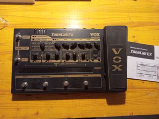 Pedal efectos guitarra Vox ToneLab EX