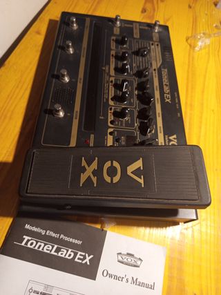 Pedal efectos guitarra Vox ToneLab EX