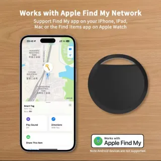 Smart Tag Compatible con Apple Find My