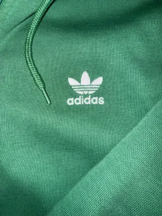 Chaqueta Adidas Verde con Cremallera