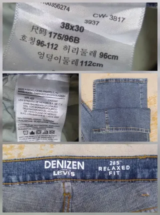 Denizen Levi's 285 Jeans Talla W38 L30