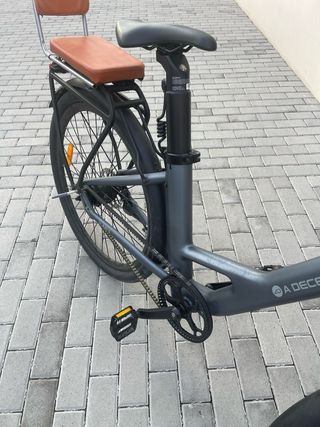 Bicicleta Eléctrica Urbana Gris 
716 KM Solo !!!!!