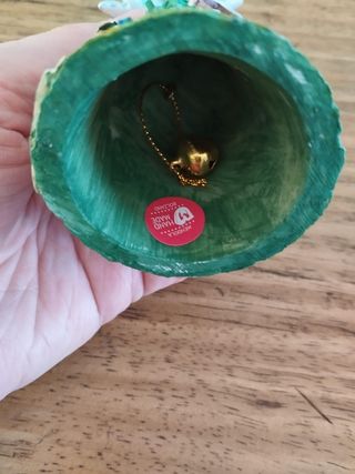 Campanella decorativa con stelle alpine