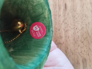 Campanella decorativa con stelle alpine