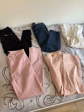 Lote 5 Pantalones Mujer
