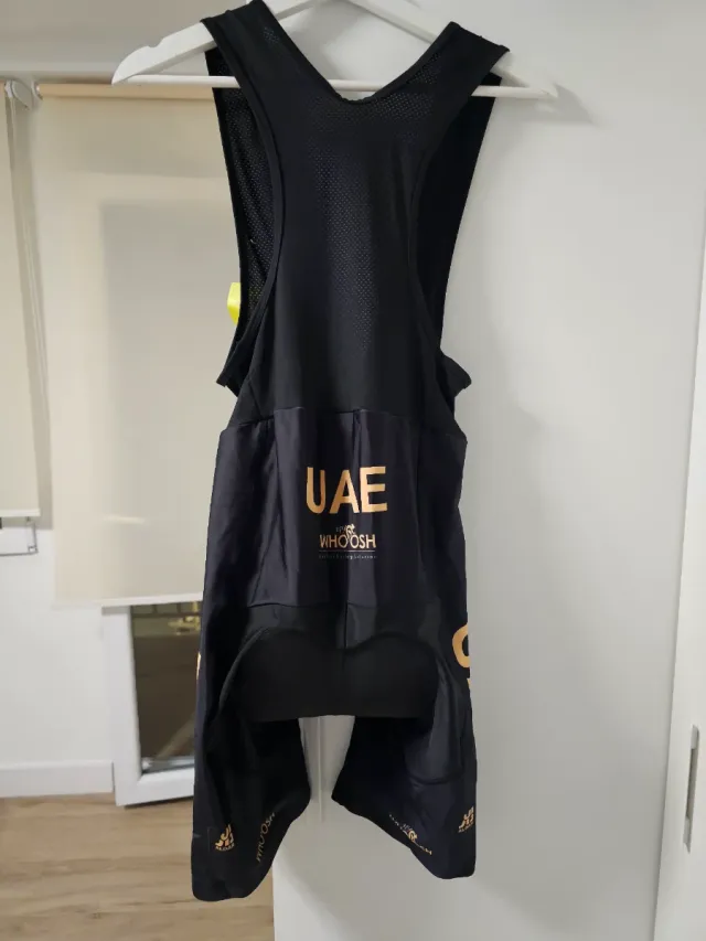 Culotte Ciclismo UAE Emirates WHOOSH Negro