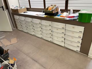 Cassettiera da farmacia