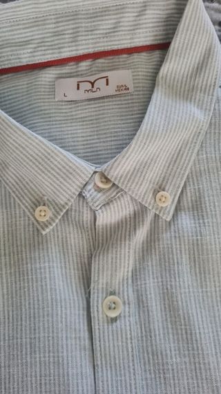 2 Camisas Manga Corta Milano Talla L