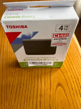 Disco Duro Externo Toshiba Canvio Basics 4TB