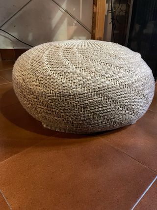 Pouf Ikea Juta Beige