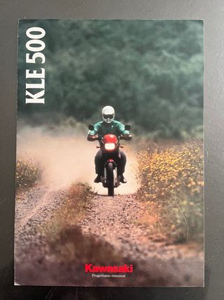 Depliant Kawasaki KLE 500