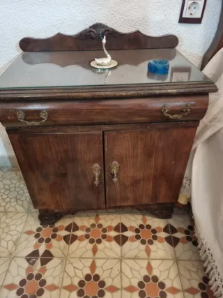 Dormitorio rústico vintage madera