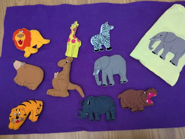 Fieltro: Casa, Animales y Transportes