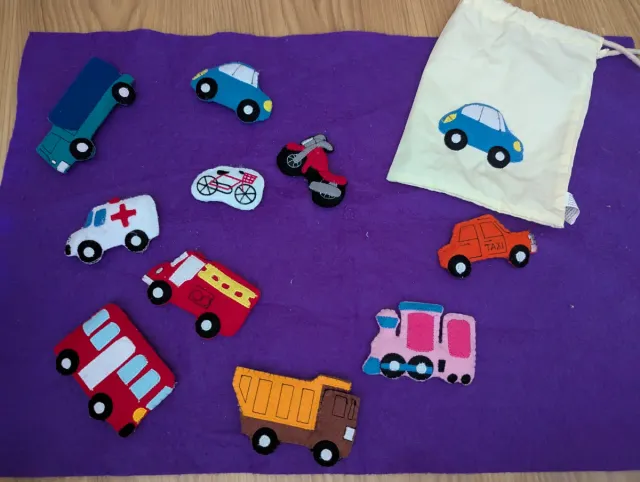 Fieltro: Casa, Animales y Transportes