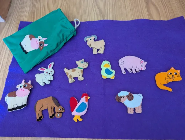 Fieltro: Casa, Animales y Transportes