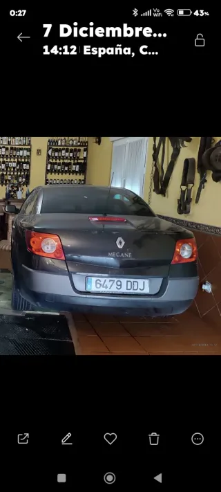 Vendo ganga 210000km