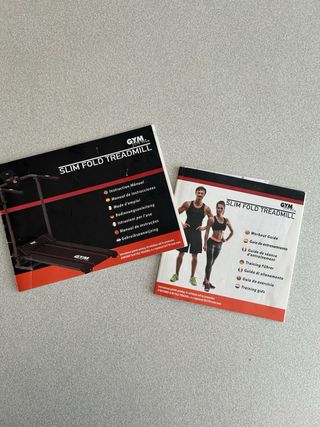 Cinta de correr plegable