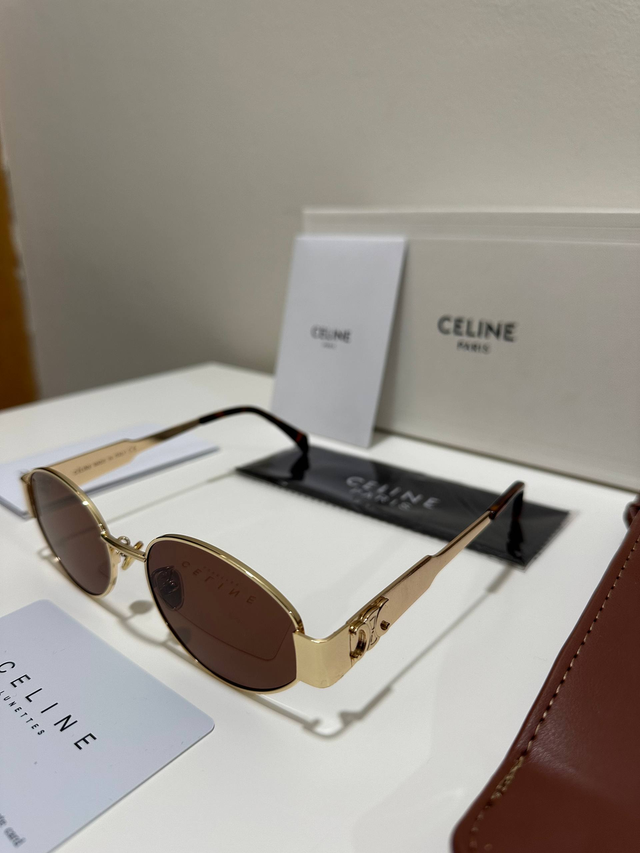 Occhiali da sole ovali Céline Eyewear Triomphe