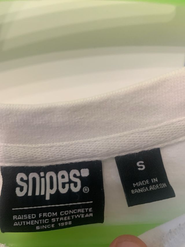 Camiseta Snipes Blanca