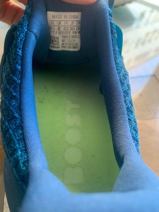 Adidas Ultraboost T.42 Azul/Verde