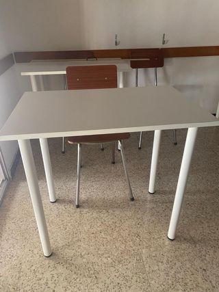 Mobiliario educativo madera y metal